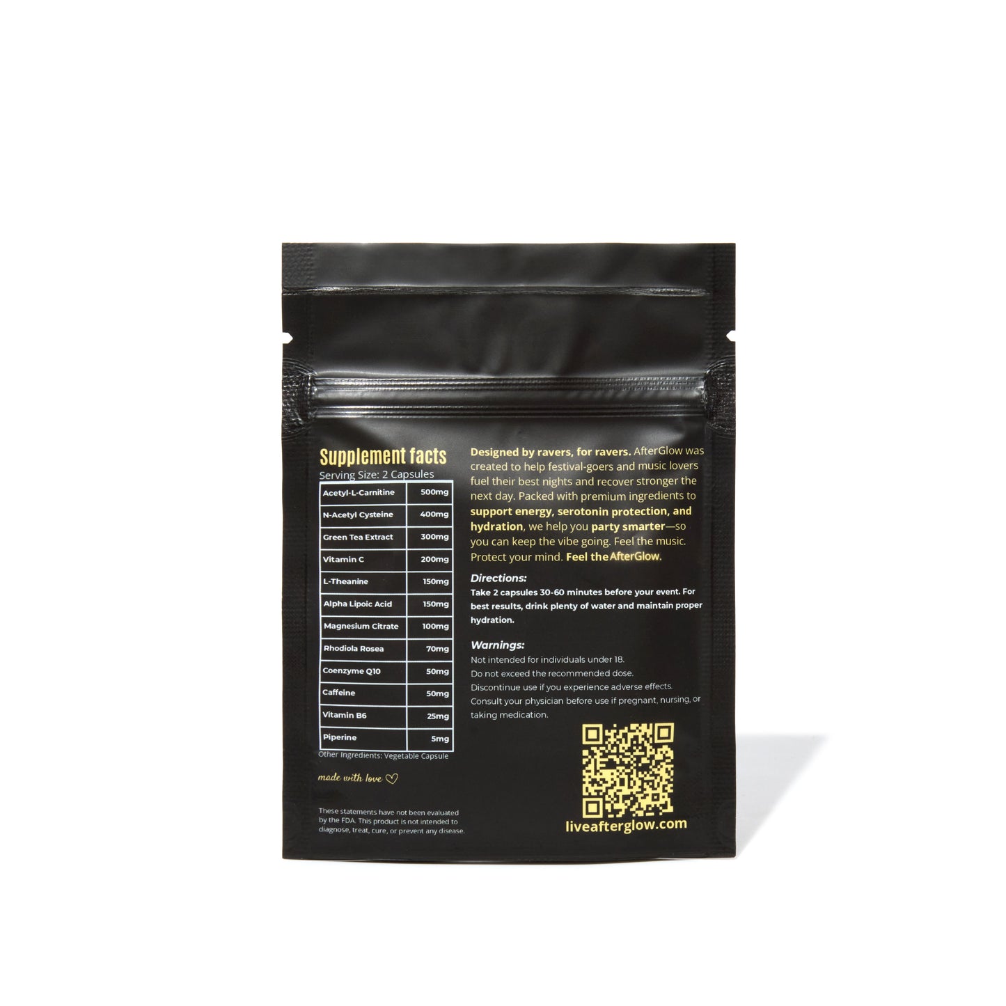 AfterGlow IGNITE – 10 Capsule Pouch